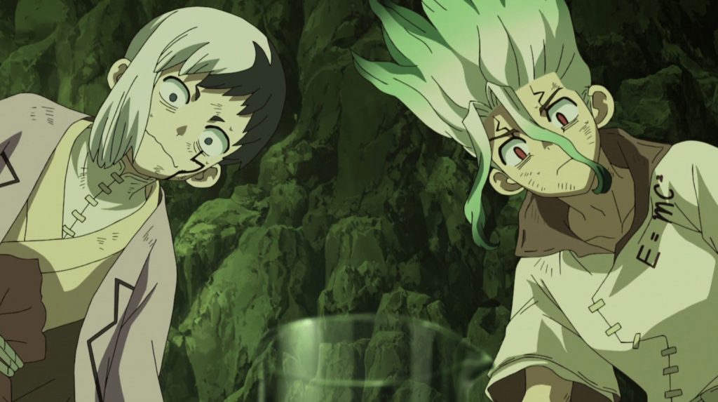📺Need to wind down after a fun day? Hop on the couch and catch Dr. STONE  New World on #Toonami at 12:30!