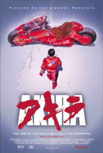 Akira's theatrical re-release poster