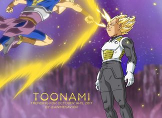 Toonami Trending Rundown for October 14-15, 2017