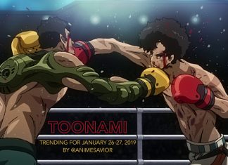 Toonami Trending Rundown for January 26-27, 2019