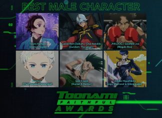 Toonami Faithful Awards: Best Male Character