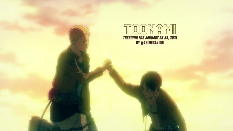 Toonami Trending Rundown for January 23-24, 2021